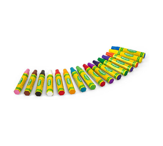 Crayola Oil Pastels,16 Ct Sticks | Features 16 Oil Pastels in unique, vibrant colors. Ideal for ages 4 & up. - Marah Kids