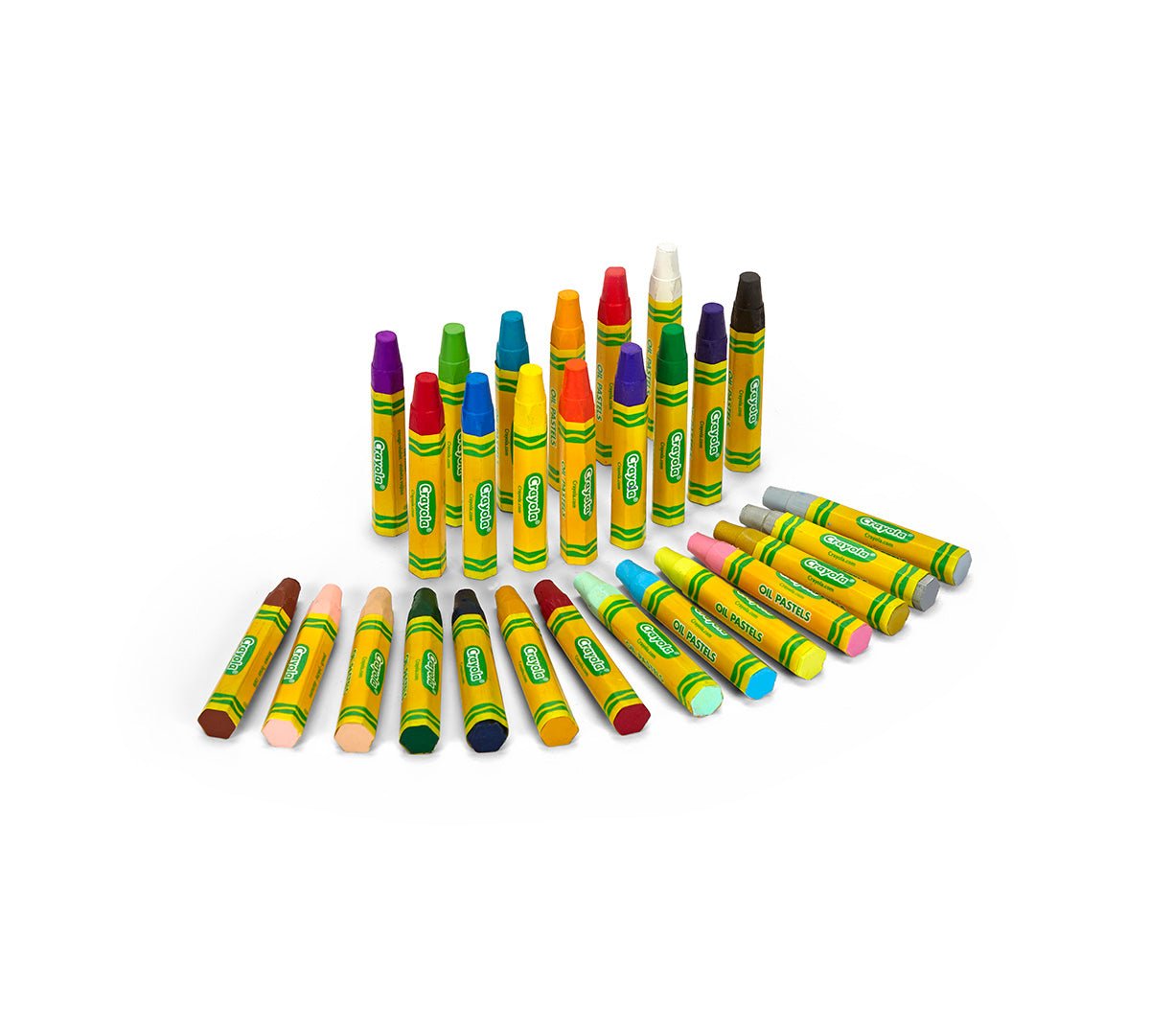 Crayola Oil Pastels,28 Ct Sticks | Features 28 Oil Pastels in unique, vibrant colors Ideal for ages 4 & up. - Marah Kids