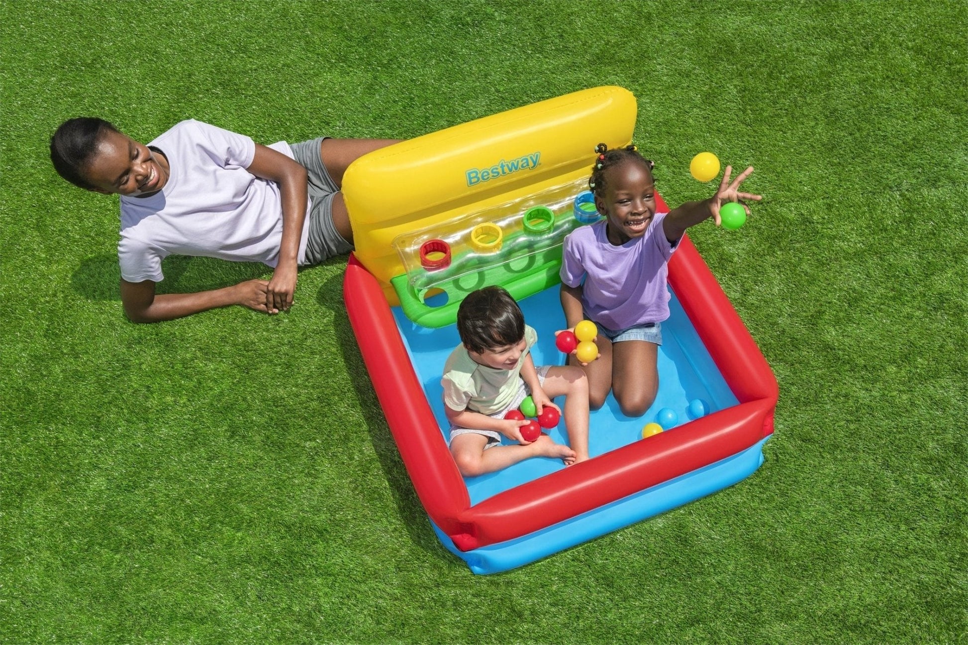 Bestway Sort N Play Ball Pit 104X94X61Cm - Marah Kids
