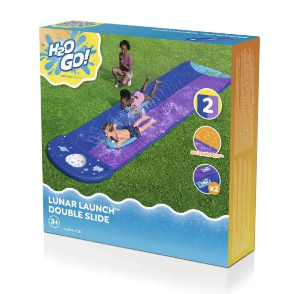Bestway H2Ogo Slide Lunar Launch 488Cm - Marah Kids