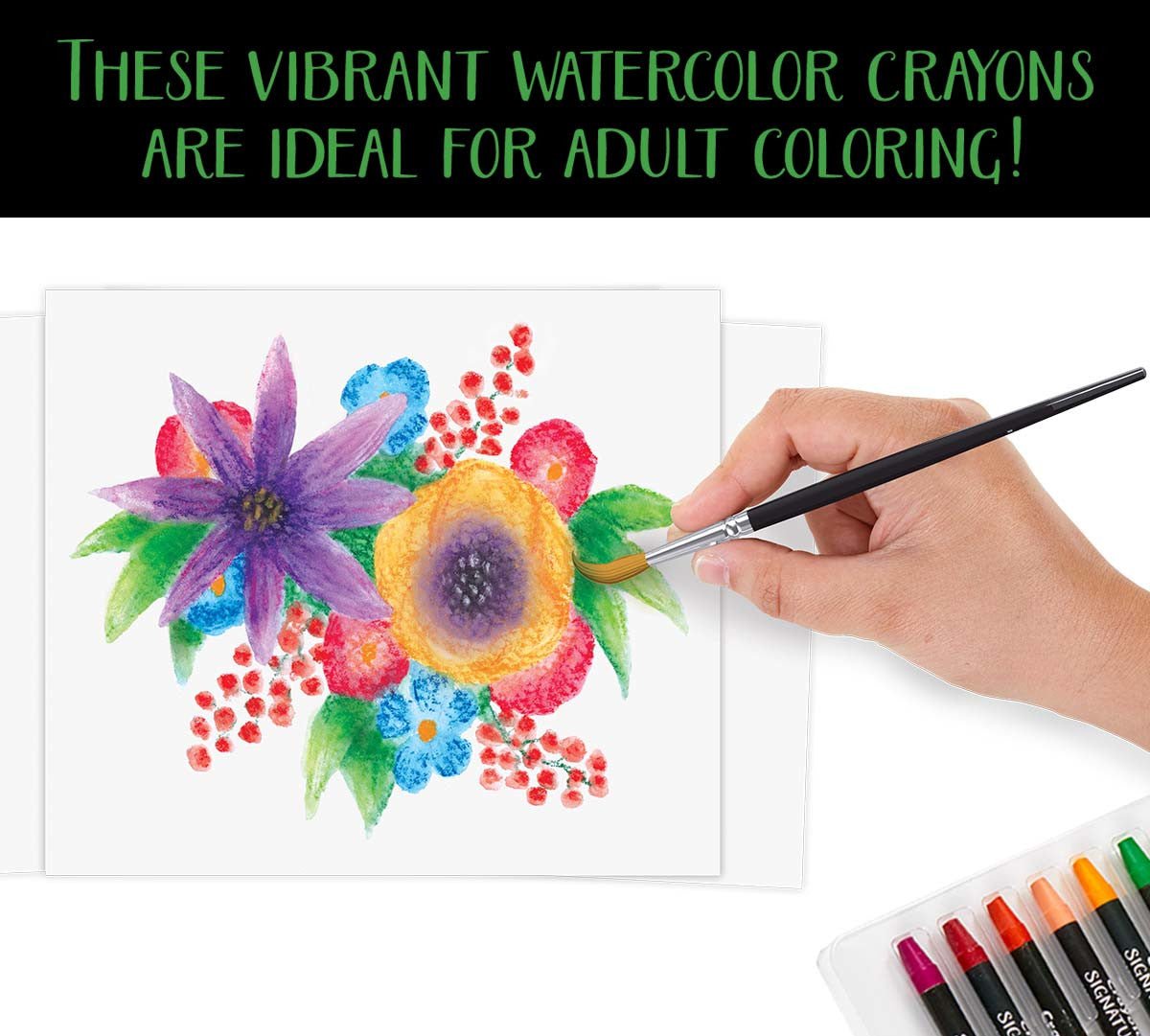 Crayola Signature, Premium Watercolor Sticks - Marah Kids
