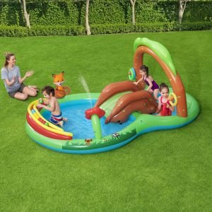 Bestway Play centre Friendly Wood 295X199X130 - Marah Kids