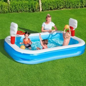 BESTWAY Play Pool Basketball 251X168X102 - Marah Kids
