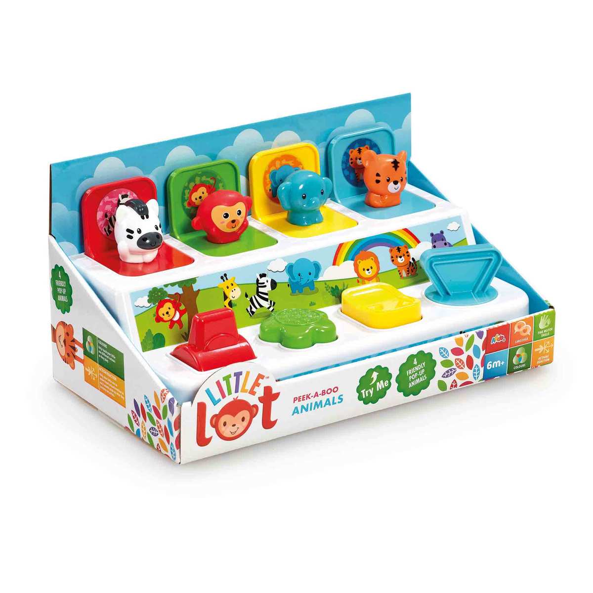 Addo Little Lot Peek - A - Boo Animals - Marah Kids