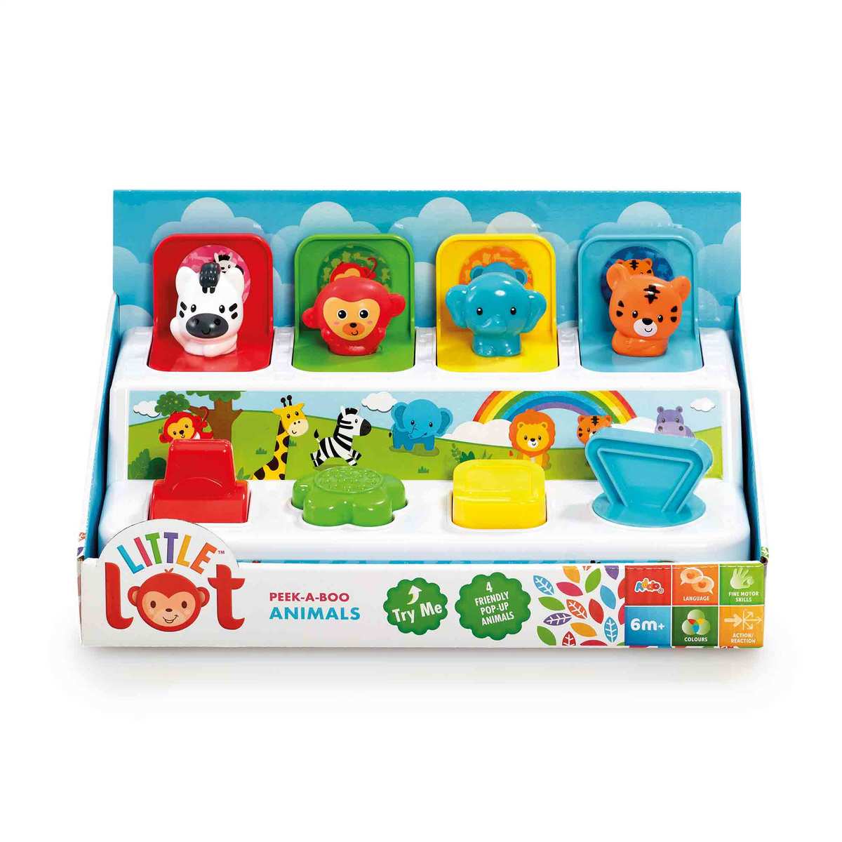 Addo Little Lot Peek - A - Boo Animals - Marah Kids