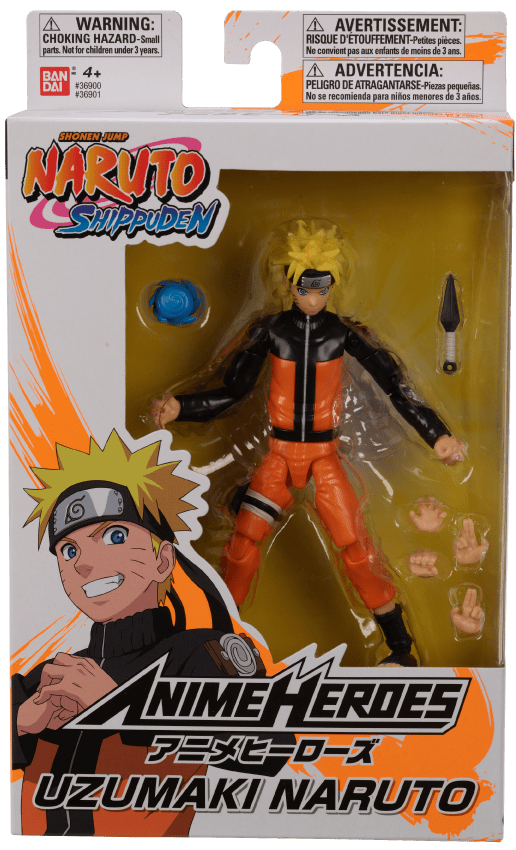 Anime Heroes Naruto 5Asst 6.5" - Marah Kids