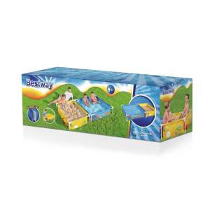 حوض سباحة بإطار وحفرة رملية من Bestway مقاس 213×122×305 سم