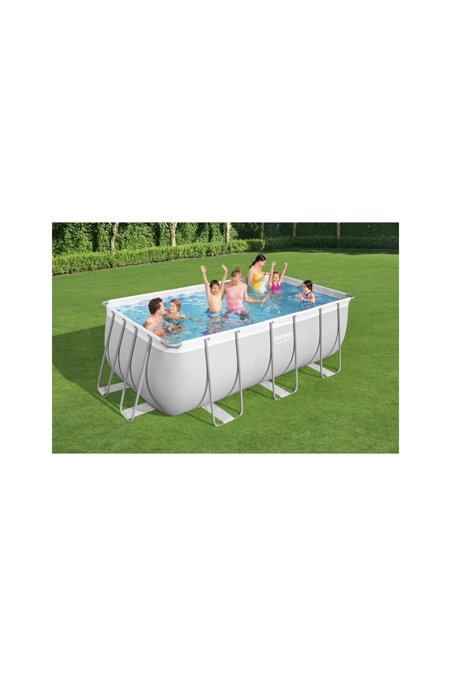 Bestway Pool set Rectangular 412 X 201 X 122 Cm