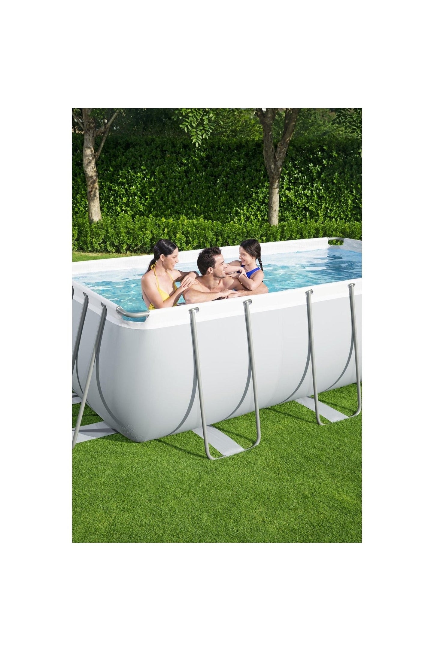 Bestway Pool set Rectangular 412 X 201 X 122 Cm
