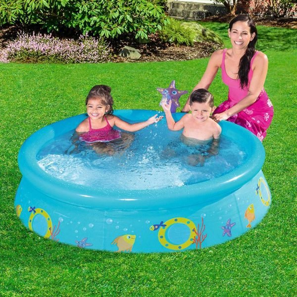 BESTWAY Fast Set Spray Pool 152X38 - Marah Kids