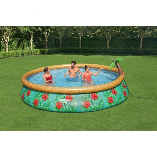 BESTWAY Fastset Poolset Paradis Palm 457X84 - Marah Kids