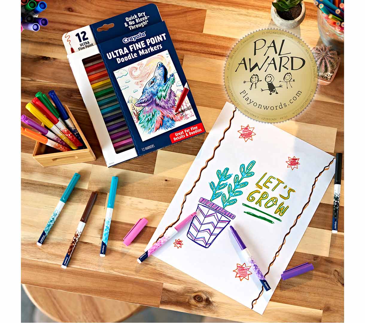 Crayola 12 Ct Ultra - Fine Point Doodle Markers - Marah Kids