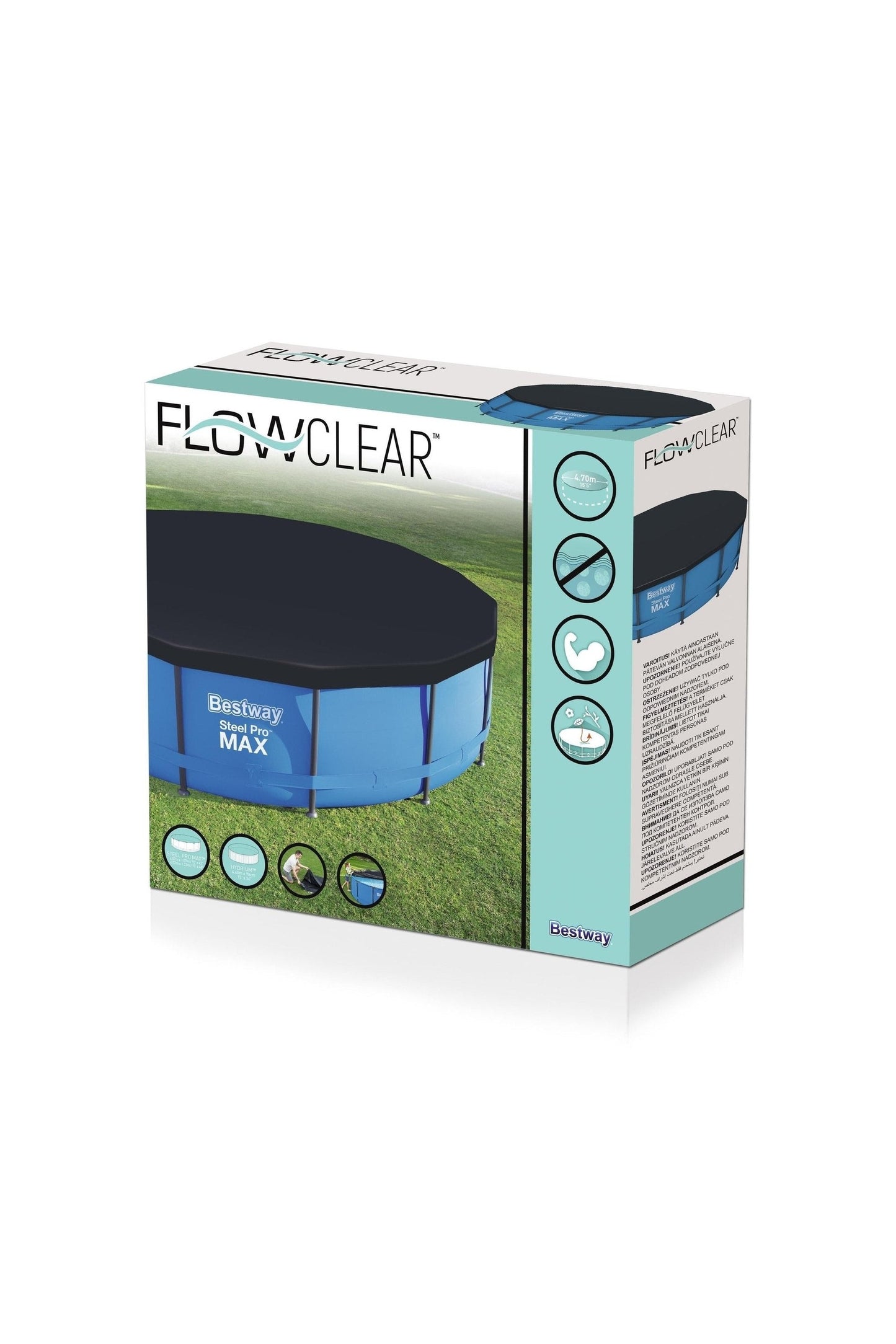 Bestway Pool Cover Steel pro 4.57M