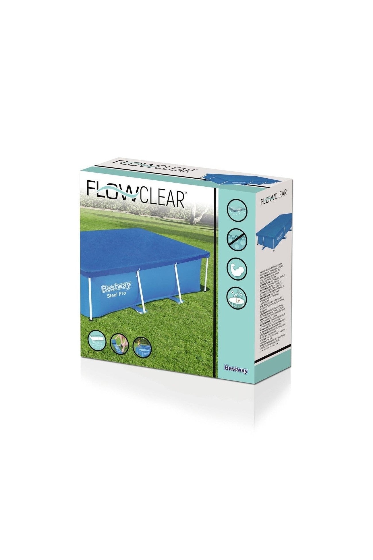 Bestway Pool Cover Steel pro- 59X1.70M