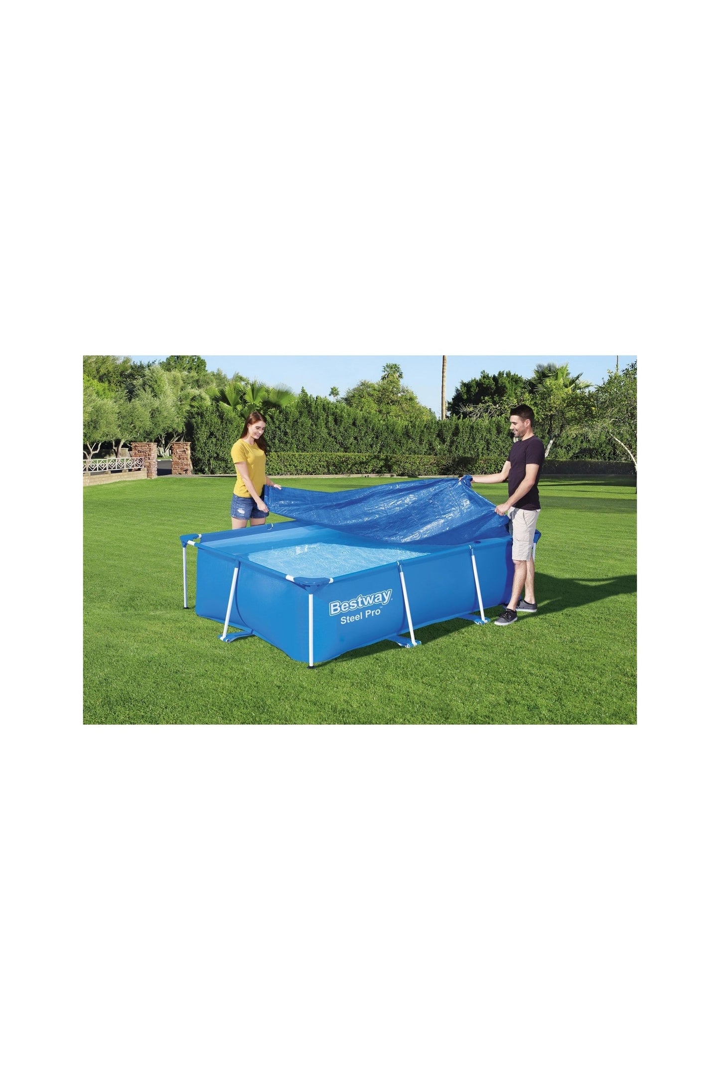 Bestway Pool Cover Steel pro- 59X1.70M