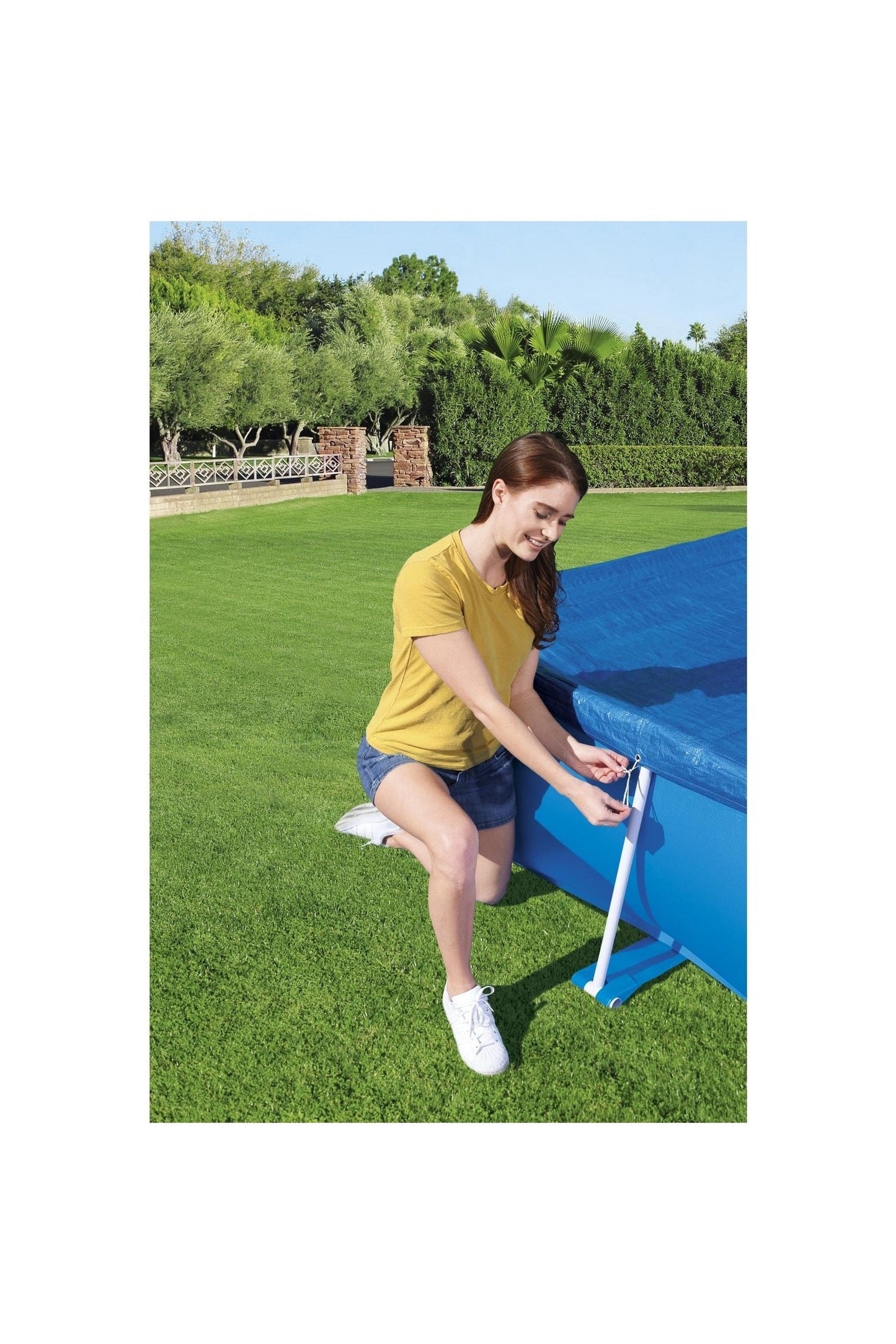Bestway Pool Cover Steel pro- 59X1.70M