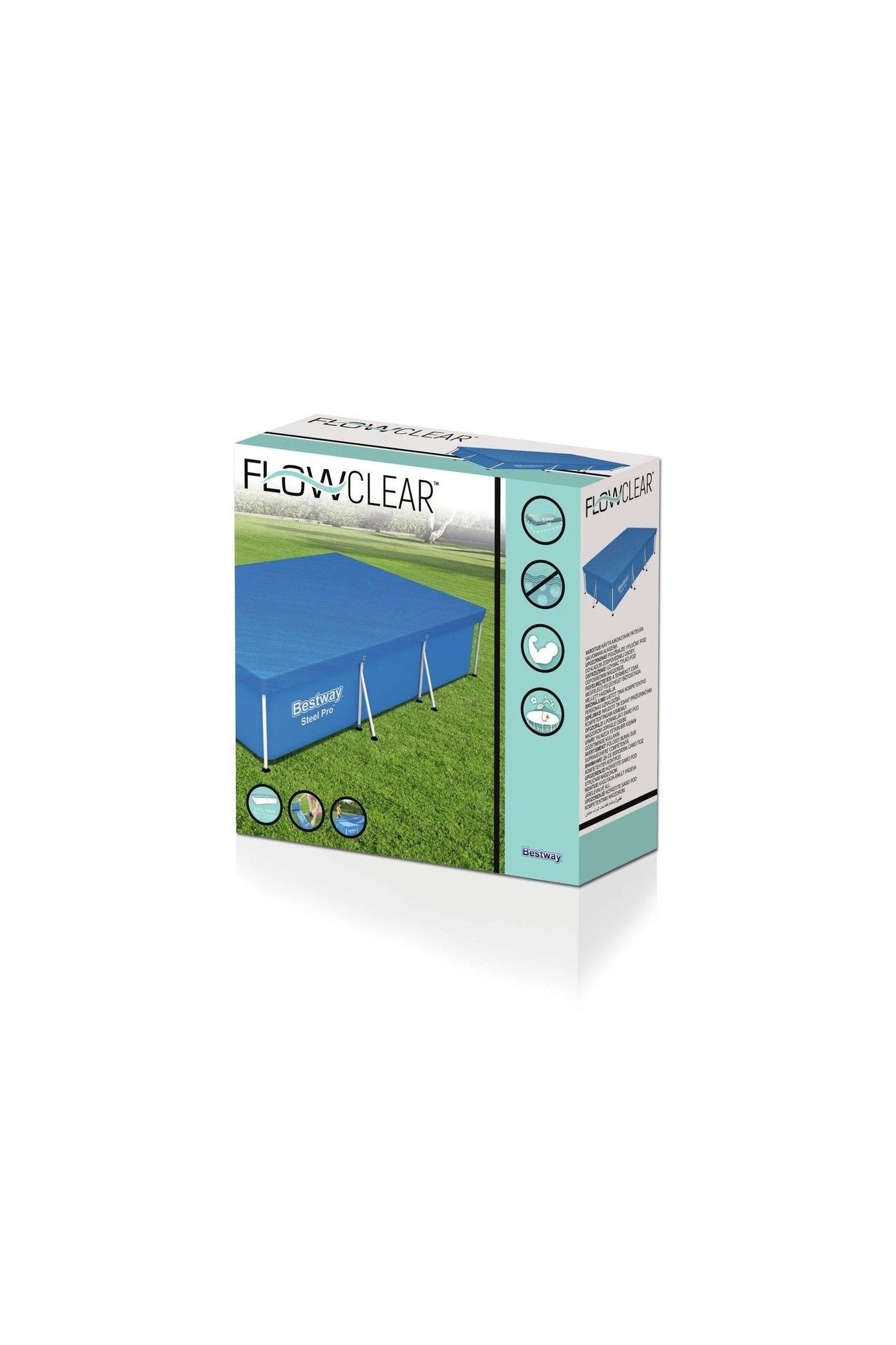 Bestway Pool Cover Steel 3X2.01M