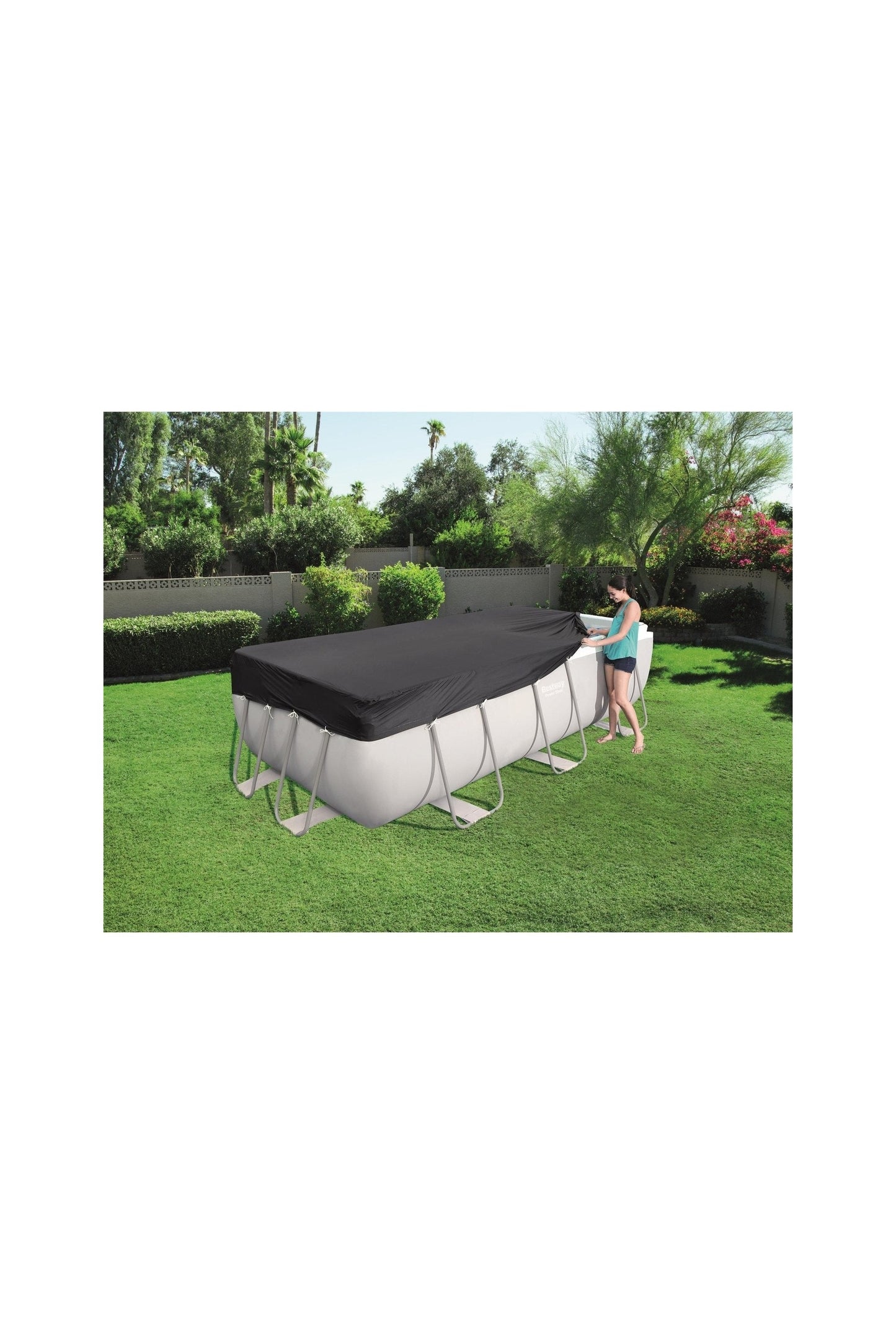 Bestway Pool Cover Steel 4.12X2.01M