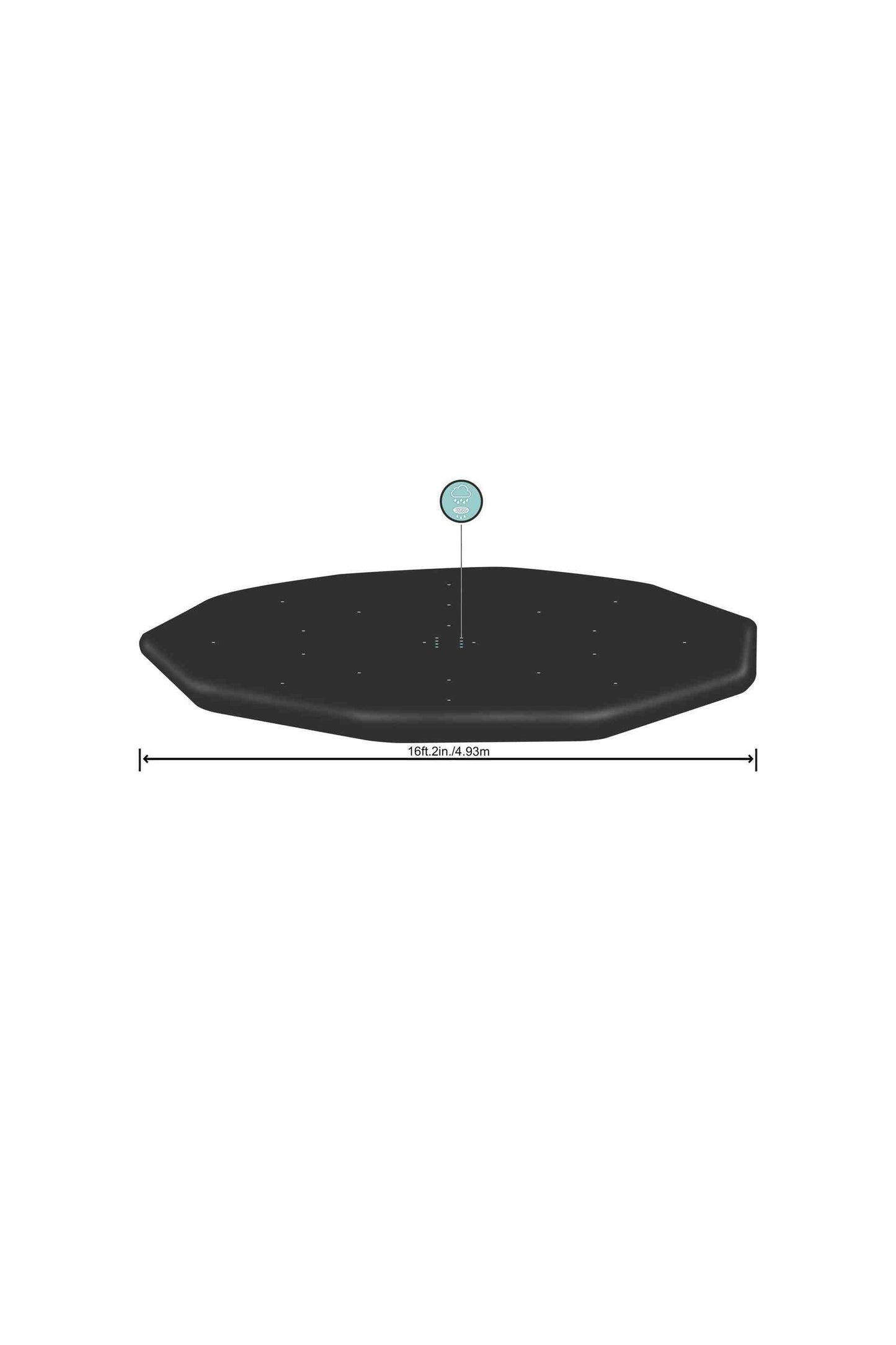Bestway Pool Cover Steel 488Cm - Marah Kids