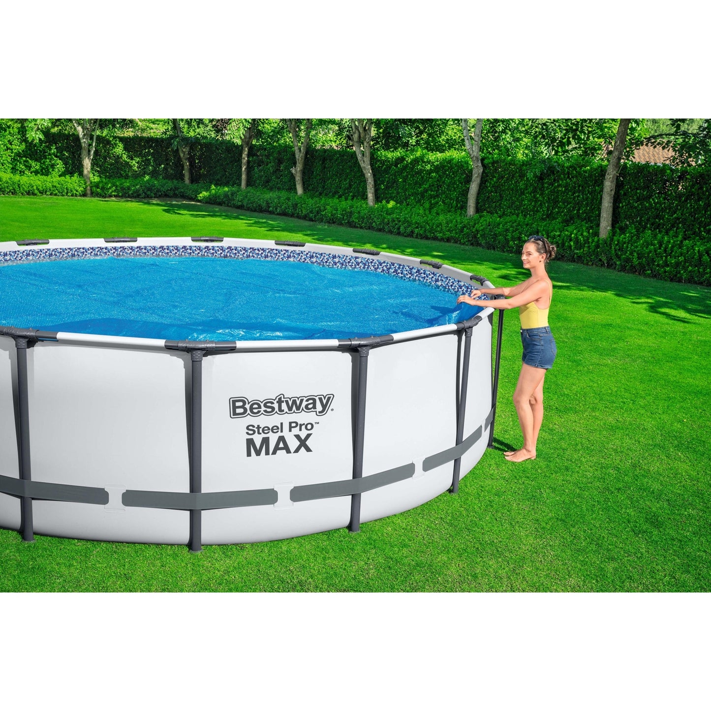 Bestway Pool Cover Steel 457Cm