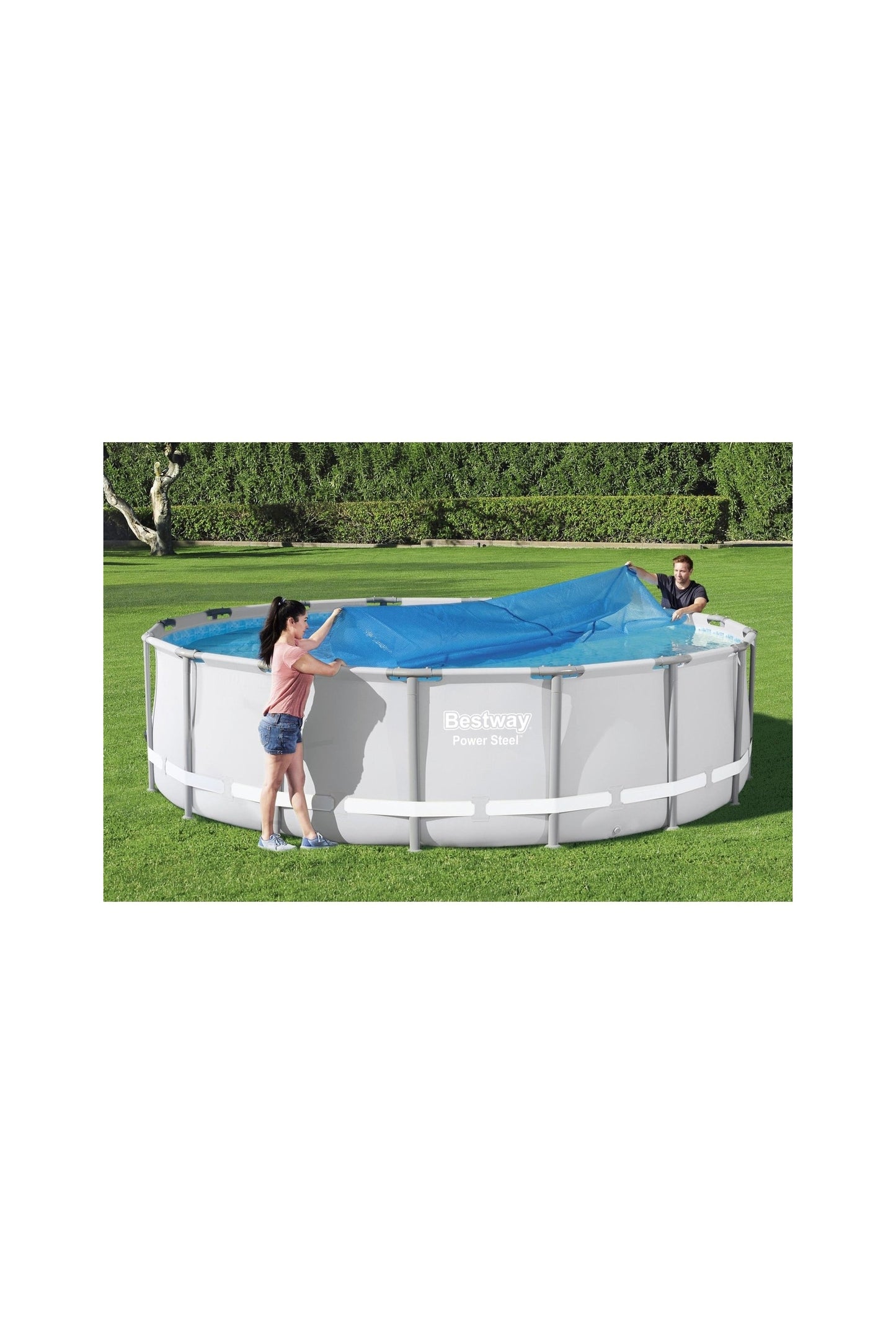 Bestway Pool Cover Steel pro 488Cm