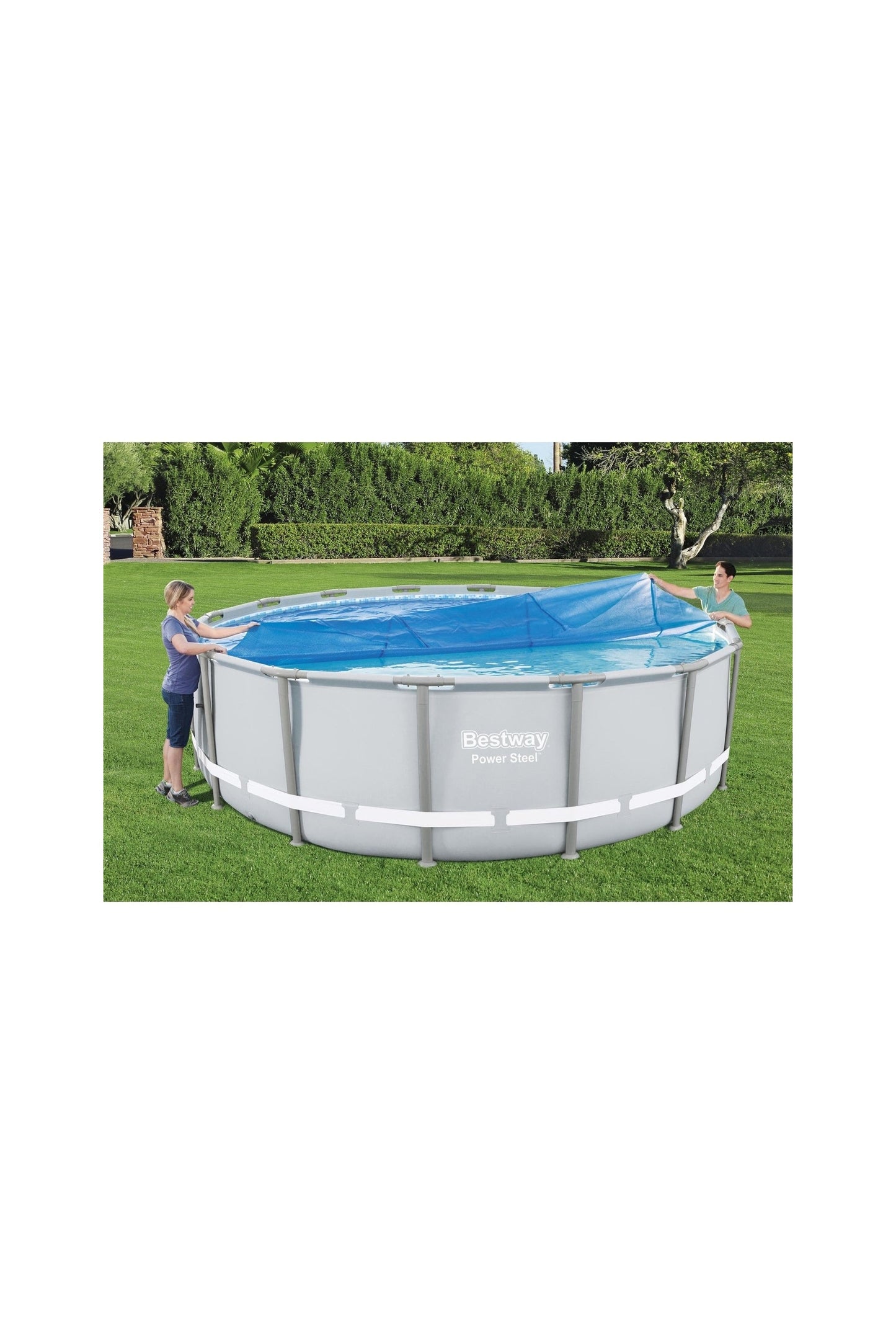 Bestway Pool Cover Steel pro 488Cm