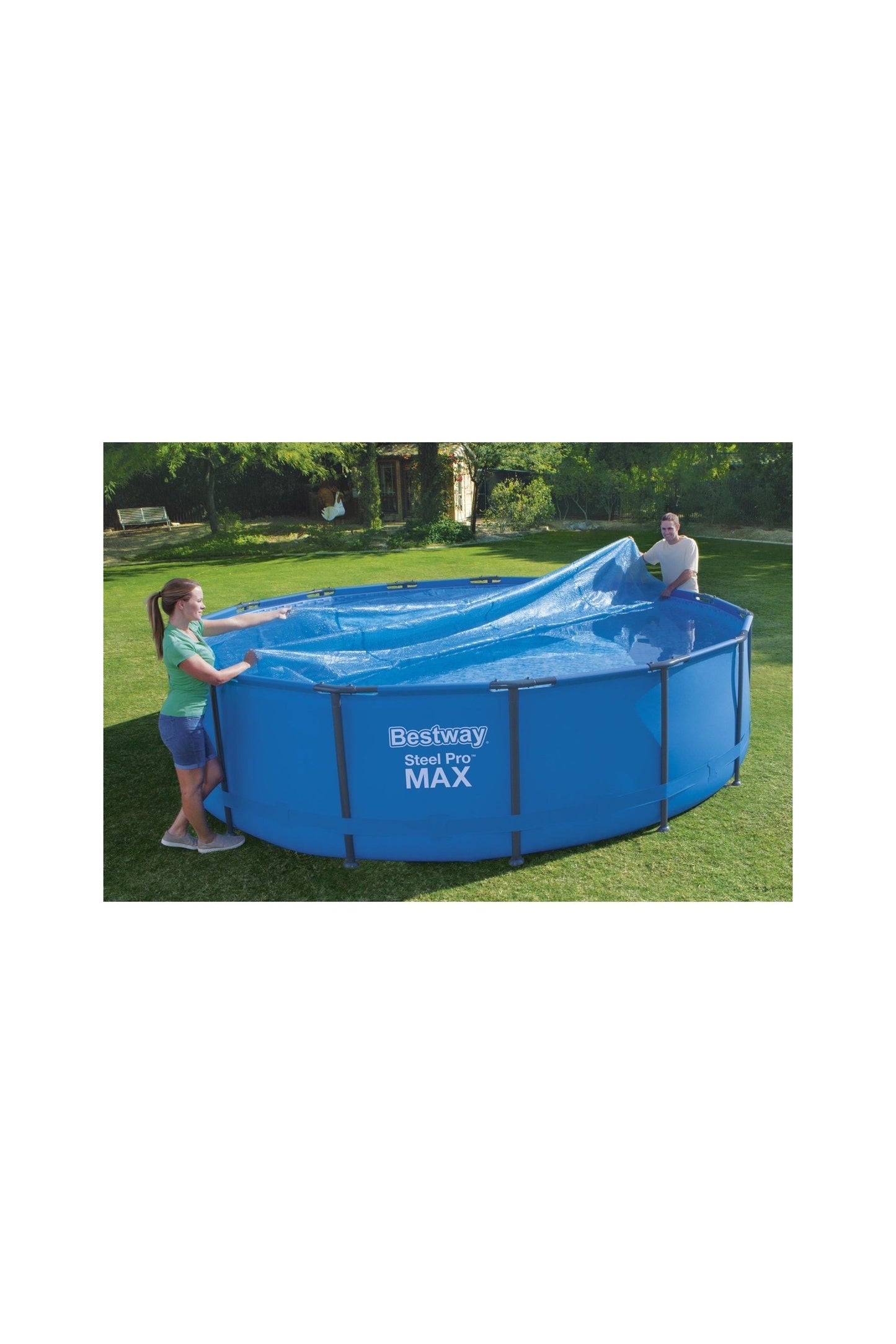 Bestway Pool Cover Steel pro 488Cm