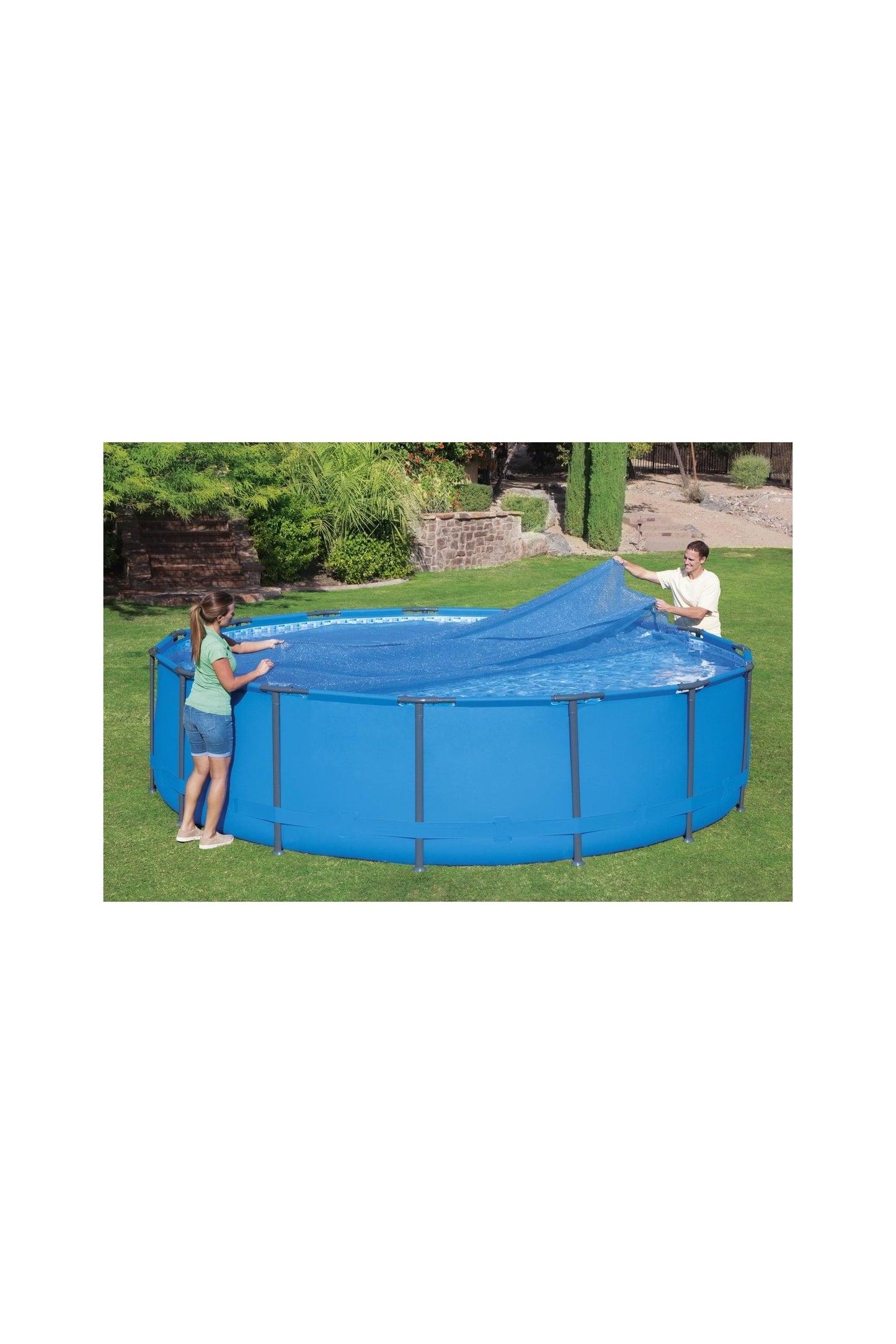 Bestway Pool Cover Steel pro 488Cm