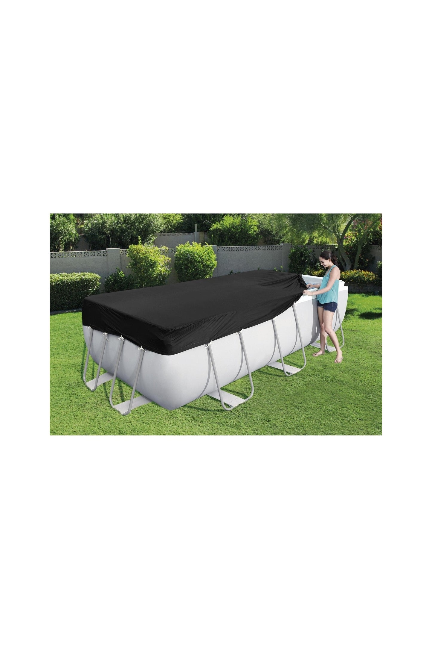 Bestway Pool Cover Steel 282X196Cm