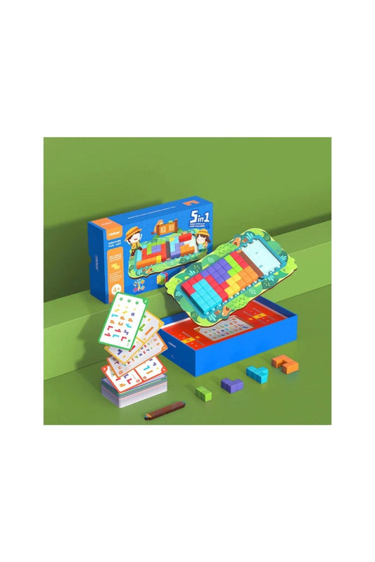 5 In 1 Jungle Tetris Challenge - Marah Kids