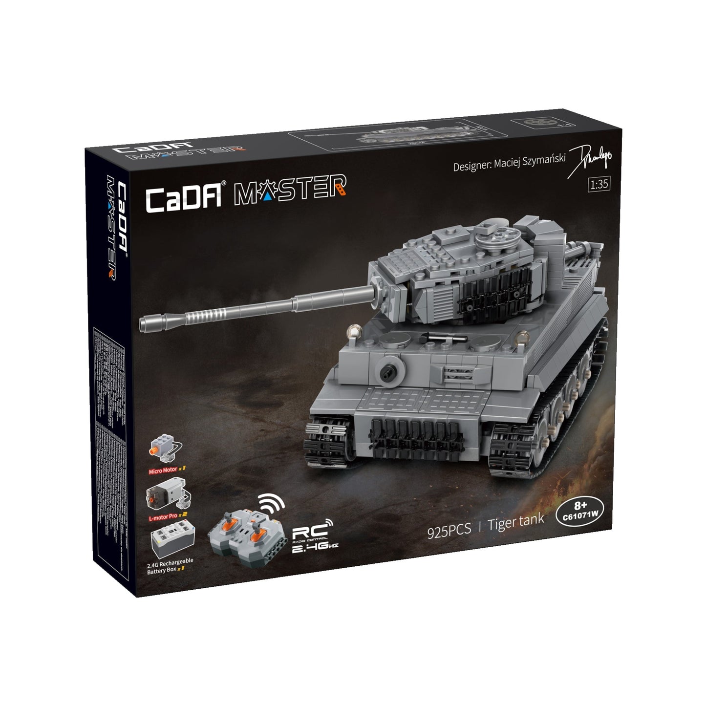 Cada Tiger Tank - Marah Kids