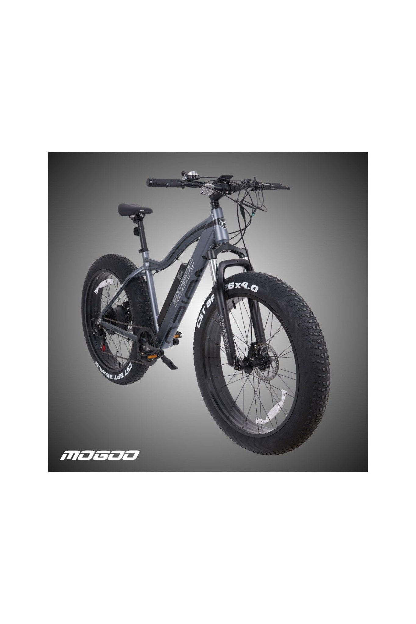 Orion E - Fat Mountain Bike - 26 Inch - Grey - Marah Kids