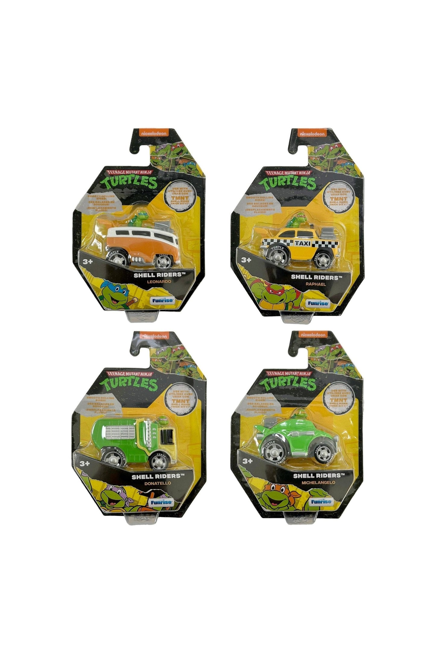 TMNT Diecast Shell Riders Classic Value