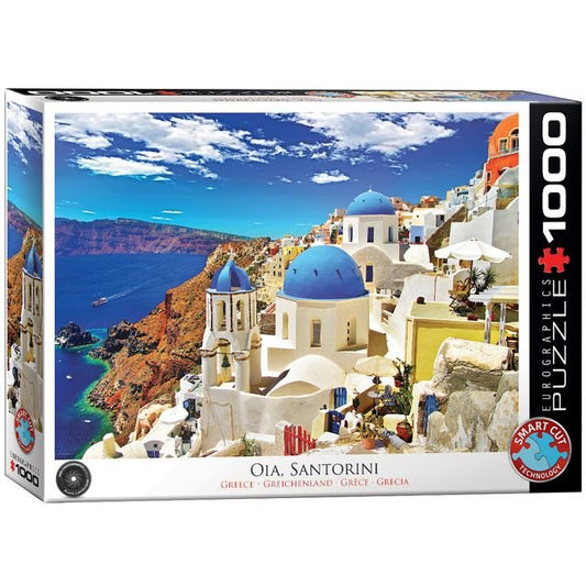 Eurographics Puzzle 1000 Oia Santorini Greece - Marah Kids