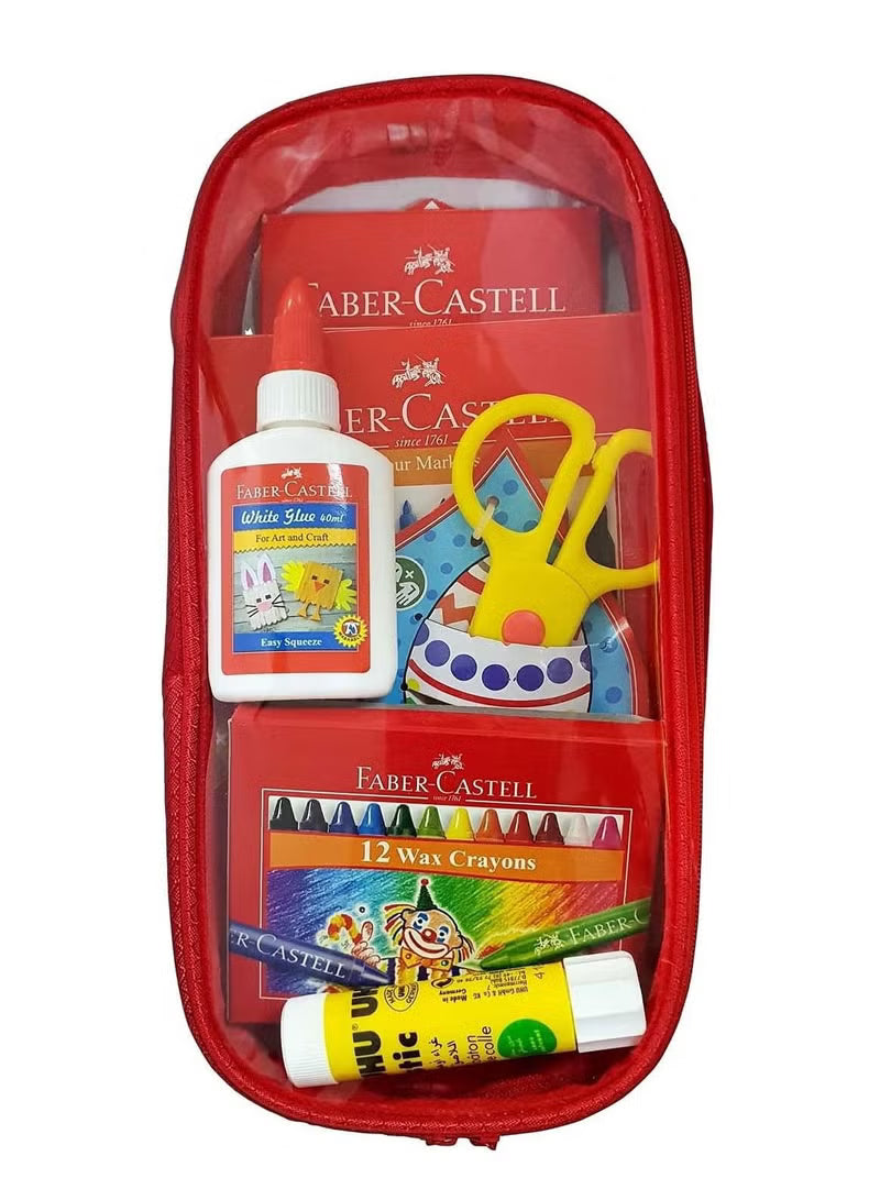 FABER-CASTELL SCHOOL STATIONERY KIT - FCZPR-2