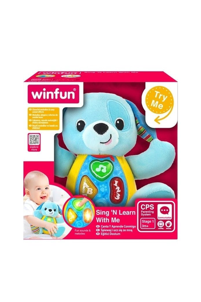 Sing 'N Learn With Me - Blueberry Pup - Marah Kids