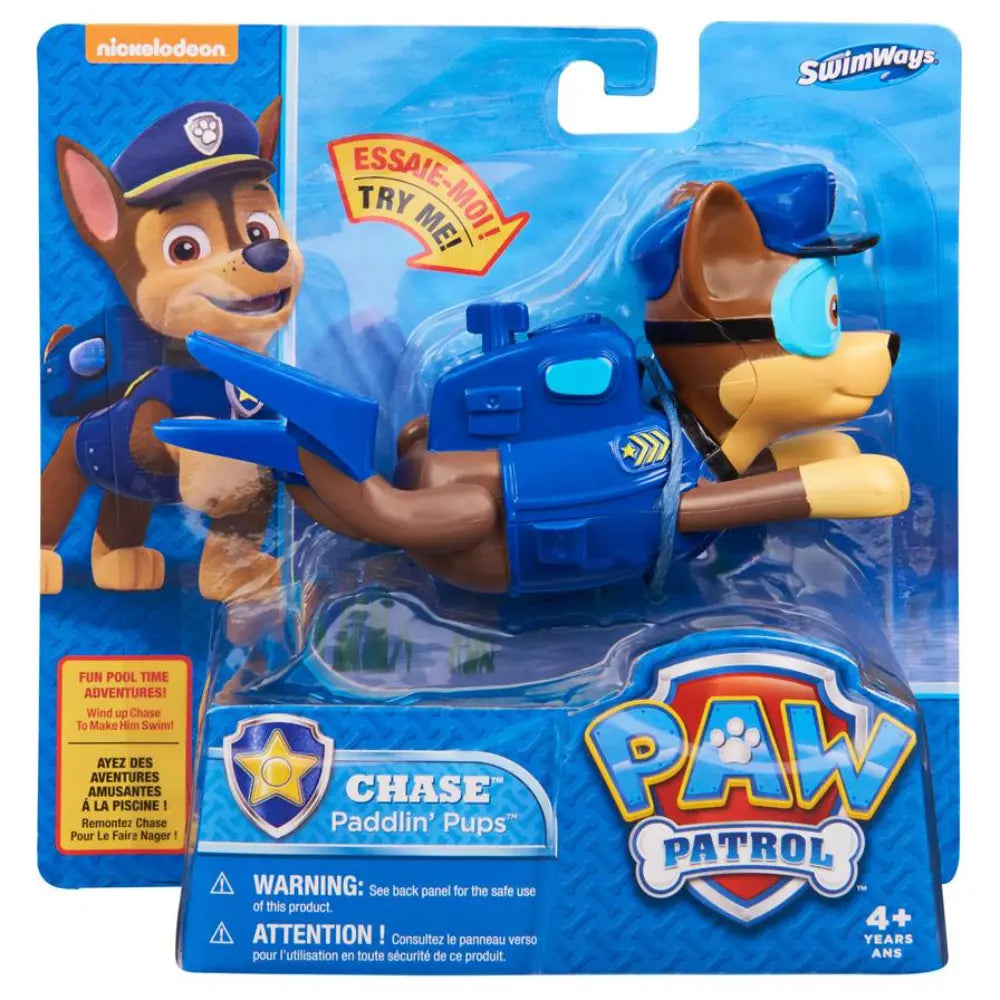 Spinm - Pawpatrol Paddlin Pups 4Asst