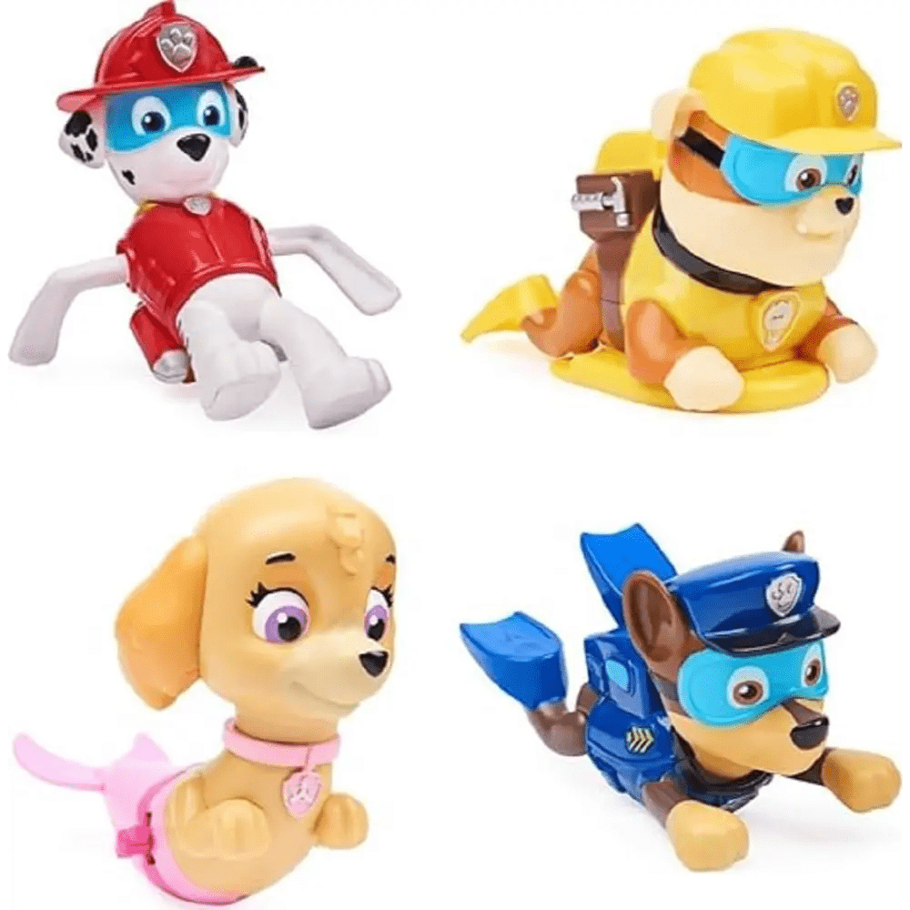 Spinm - Pawpatrol Paddlin Pups 4Asst - Marah Kids