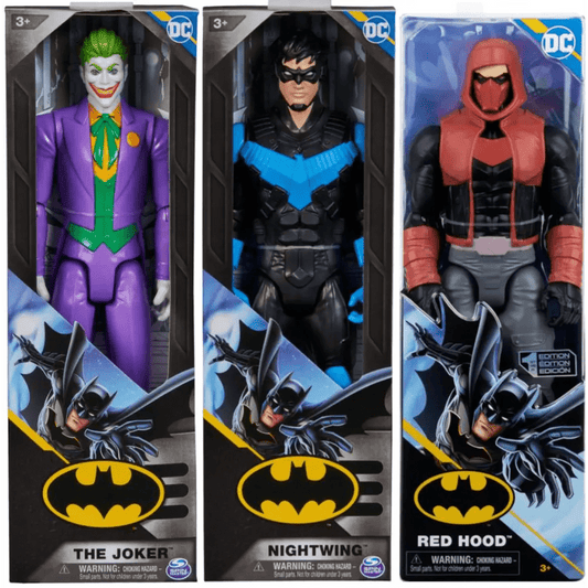 Spinm - Dc Comics Hero+Villain 12 3Asst - Marah Kids