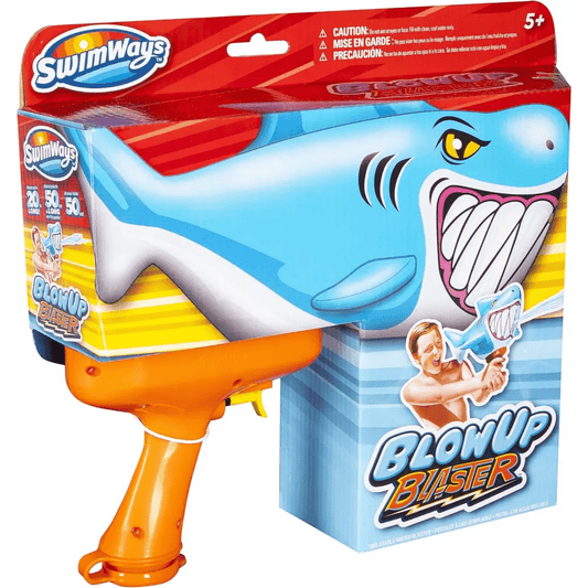 Spinm - Swimways Blow Up Blaster Shark - Marah Kids