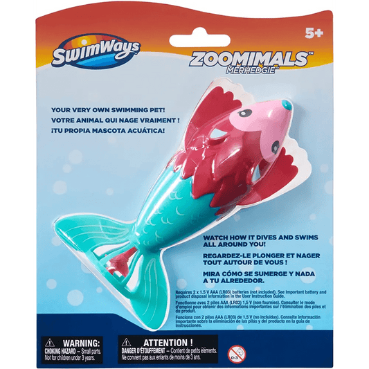 Spinm - Swimways Zoomimals Merhedgie B/O - Marah Kids