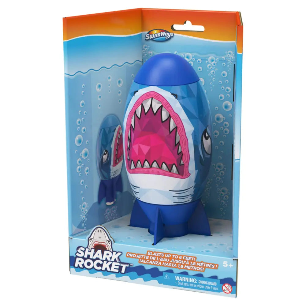 Spinm - Swimways Rocket Shark 8.5"