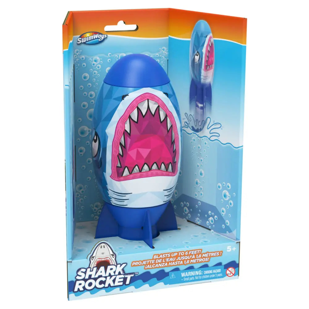 Spinm - Swimways Rocket Shark 8.5"