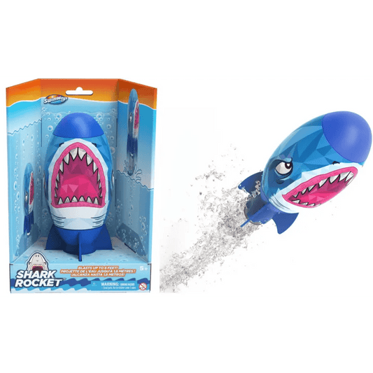 Spinm - Swimways Rocket Shark 8.5" - Marah Kids
