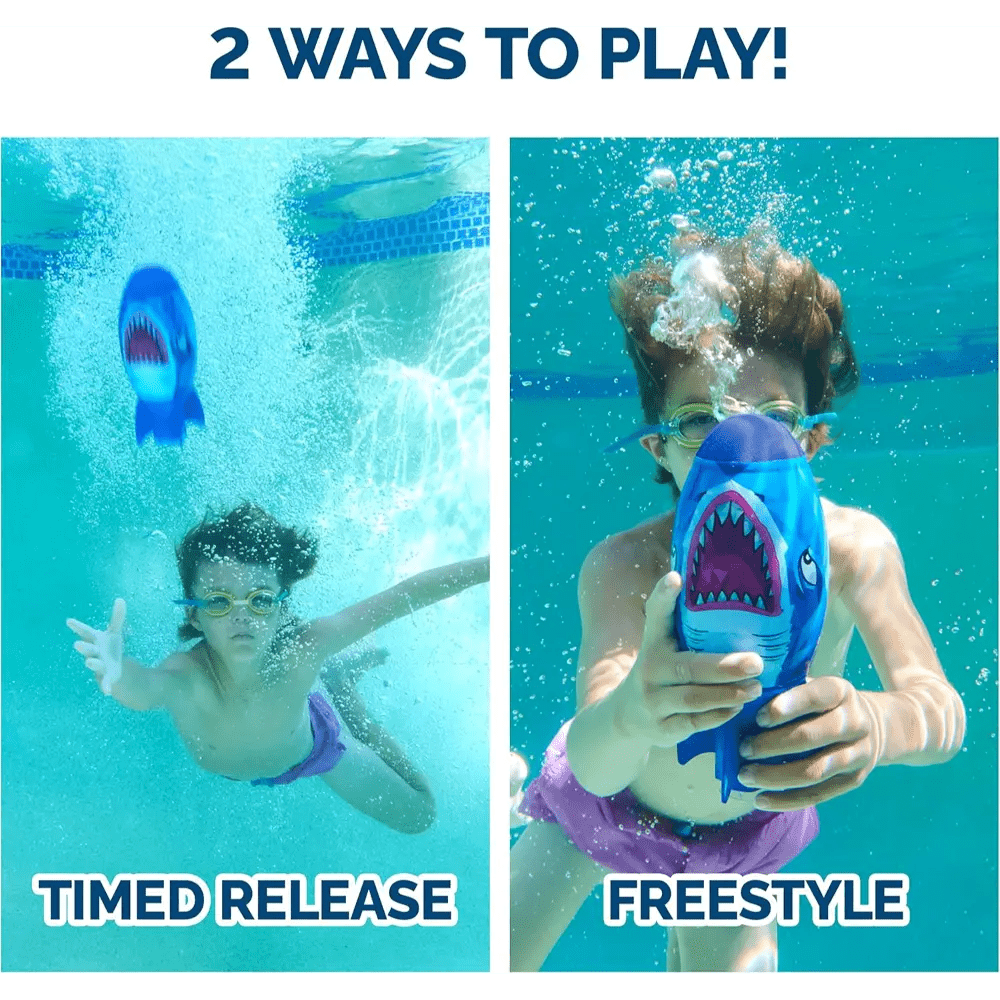 Spinm - Swimways Rocket Shark 8.5" - Marah Kids
