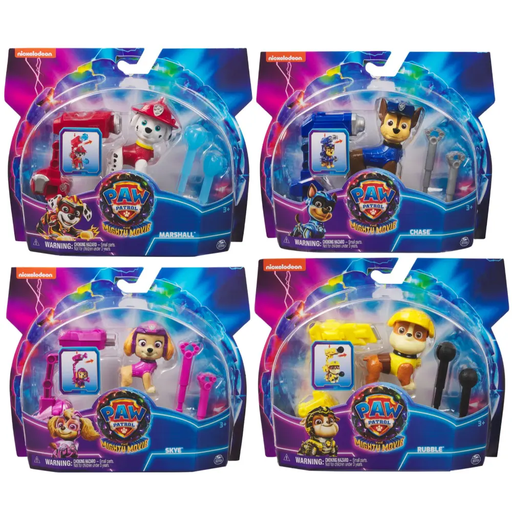 Spinm - Pawpatrol Movie Hero Pup Asst