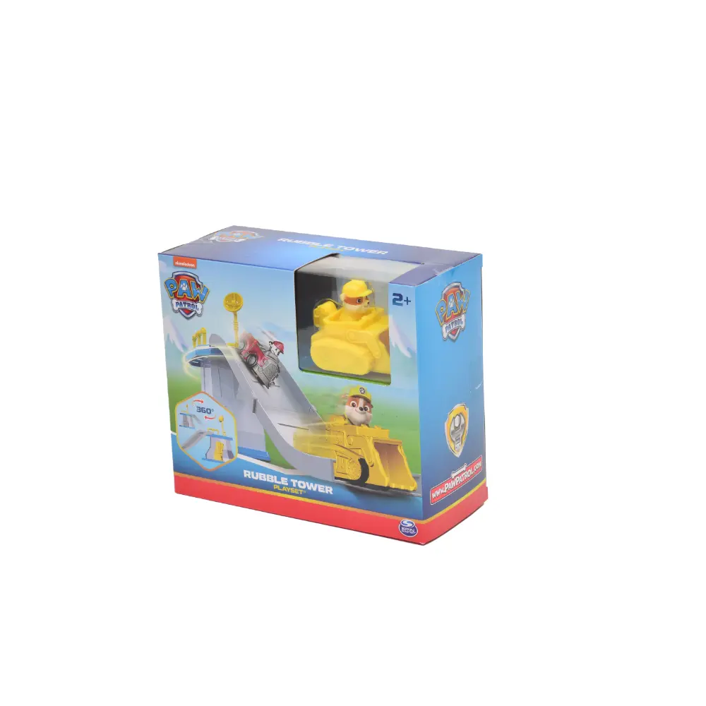 Spinm - Pawpatrol Tower Playset Mini Value 3Asst