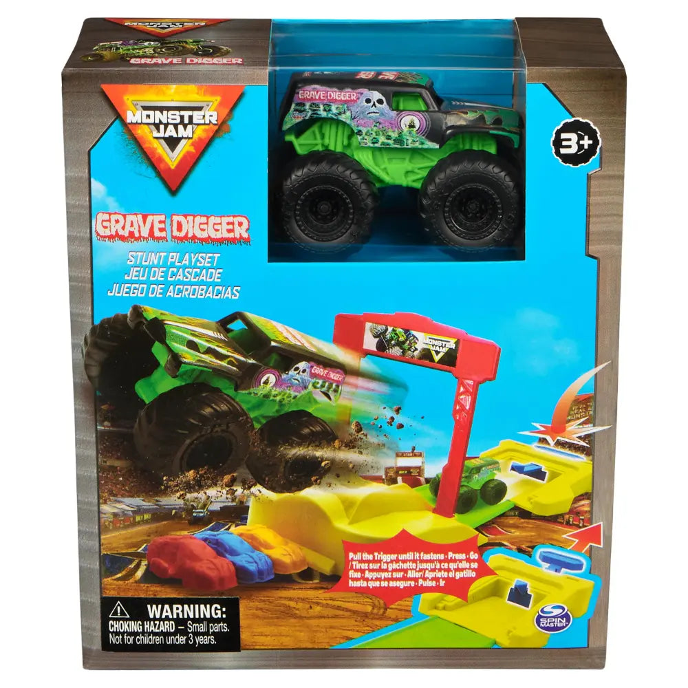 Spinm - Monster Jam 1:72 Value T.Stunt P.Set Ass