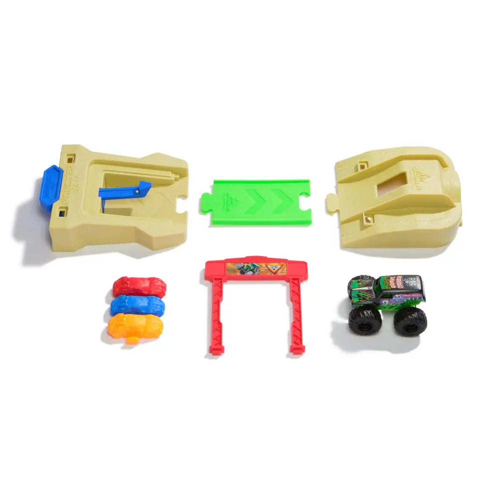 Spinm - Monster Jam 1:72 Value T.Stunt P.Set Ass