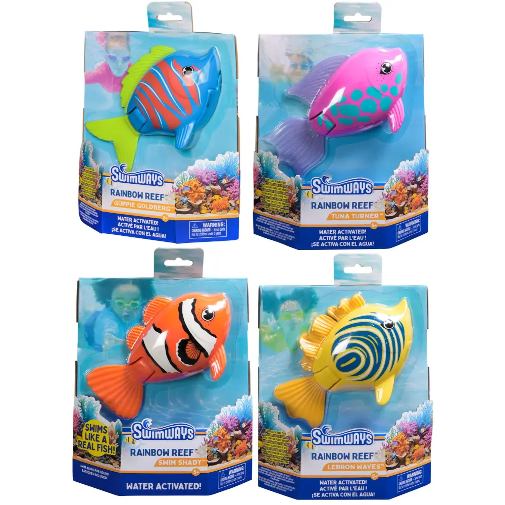 Spinm - Swimways Rainbow Reef Asst B/O